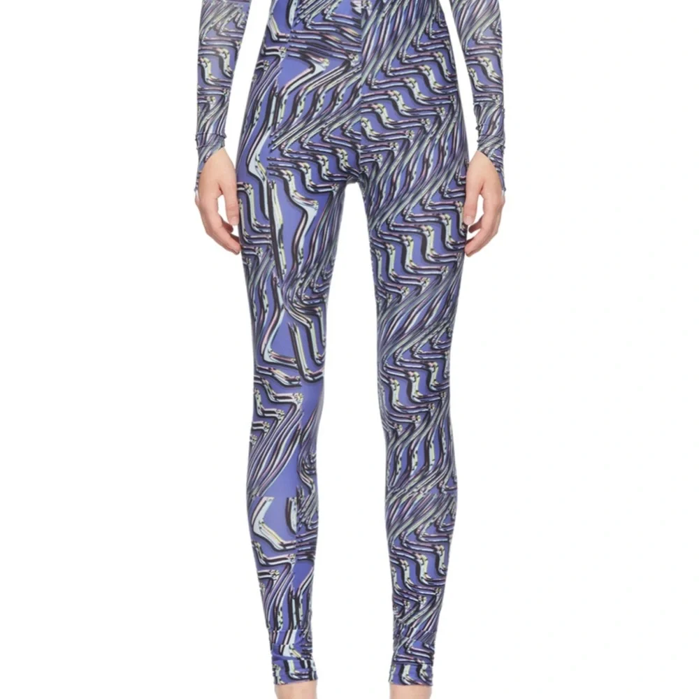 NEW • MAISIE WILEN Body Shop Legging in Chromatic Purple - Picture 2 of 7